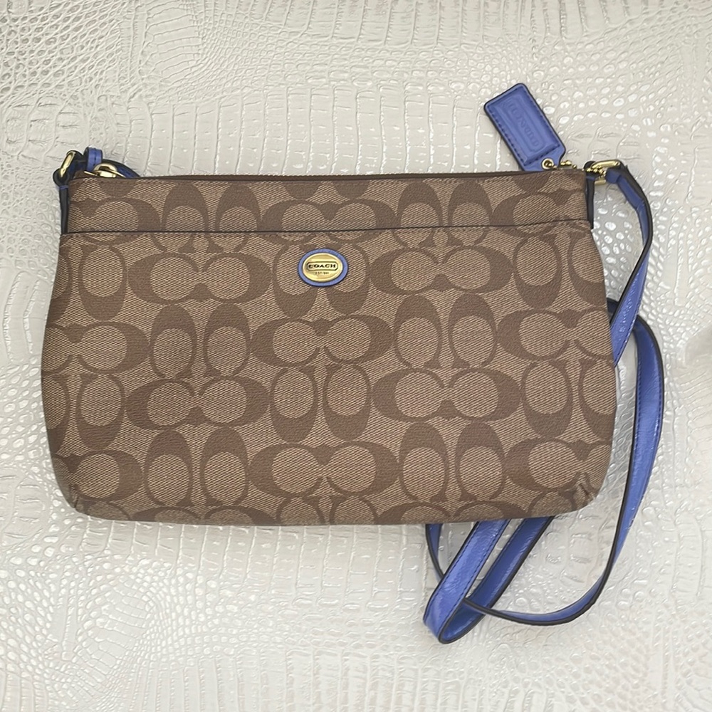 authentic coach crossbody purse